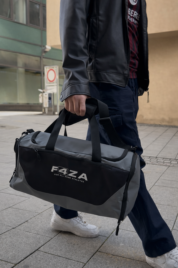 F4ZA Gym Bag – Waterproof Wet & Dry Sports Bag with Shoe Compartment